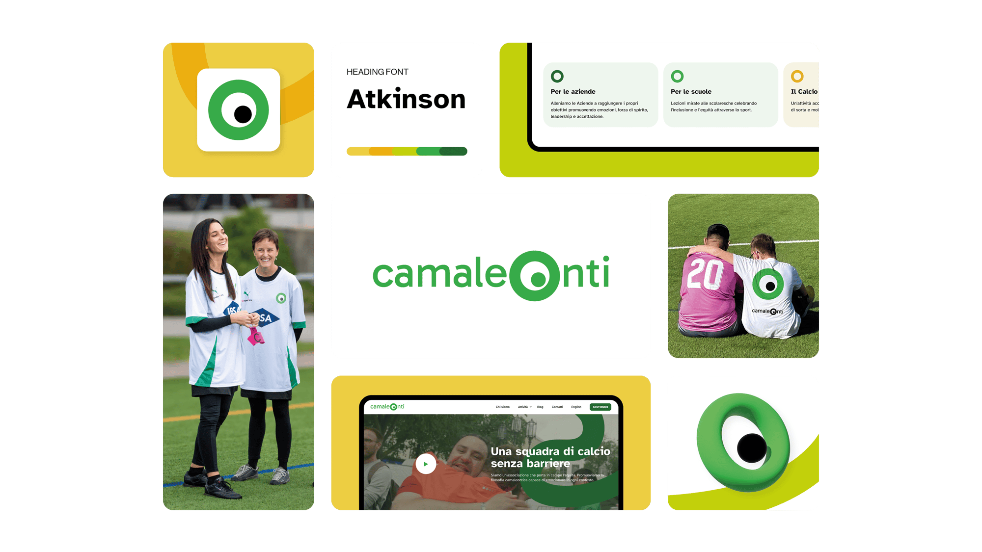 Brand Identity Associazione Camaleonti Brand Identity Associazione Camaleonti