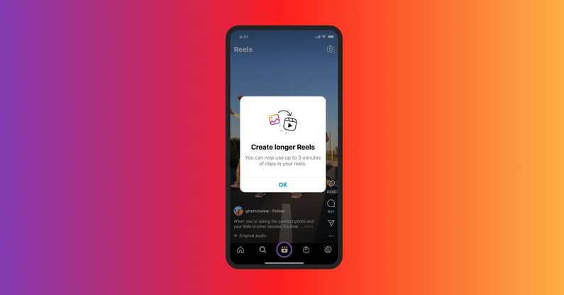 BLOG Post Instagram - Reel lunghi fino a 3 minuti