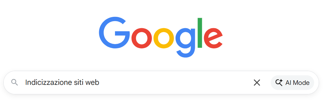 Ricerca google indicizzazione dei siti web