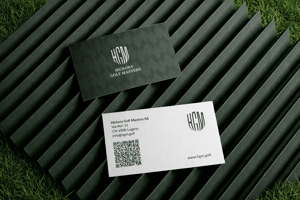Business card Hickory Masters