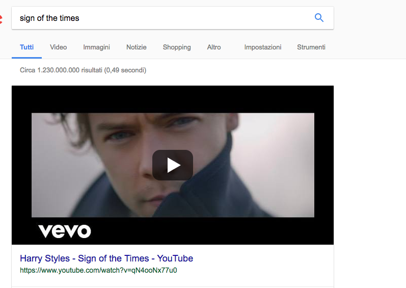 contenuto per google