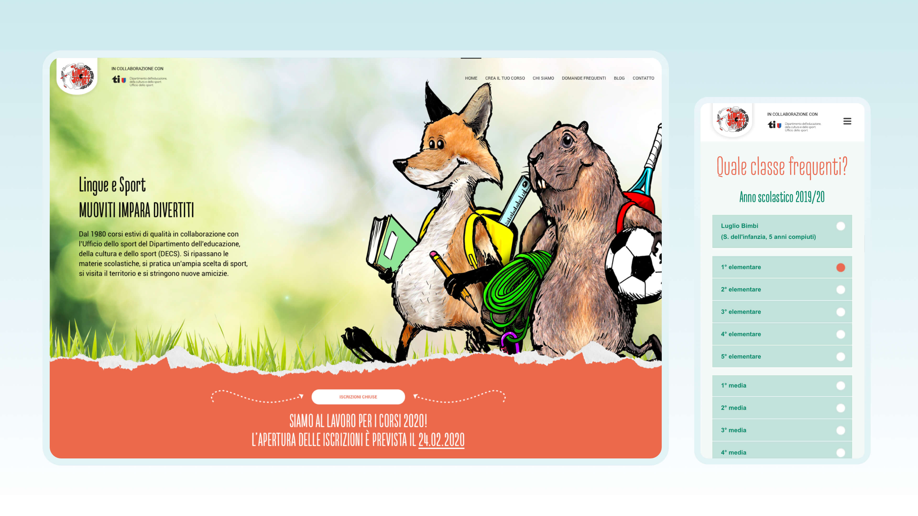 Sito web responsive